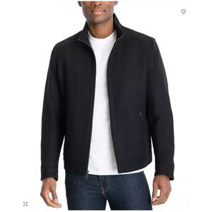 COPY - NWOT Michael Kors Black Wool Bomber “Hipster Jacket”, Size Medium